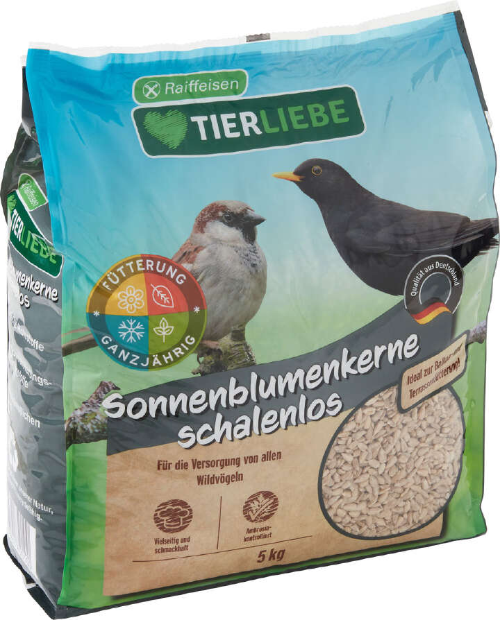 TIERLIEBE Sonnenblumenkerne schalenlos